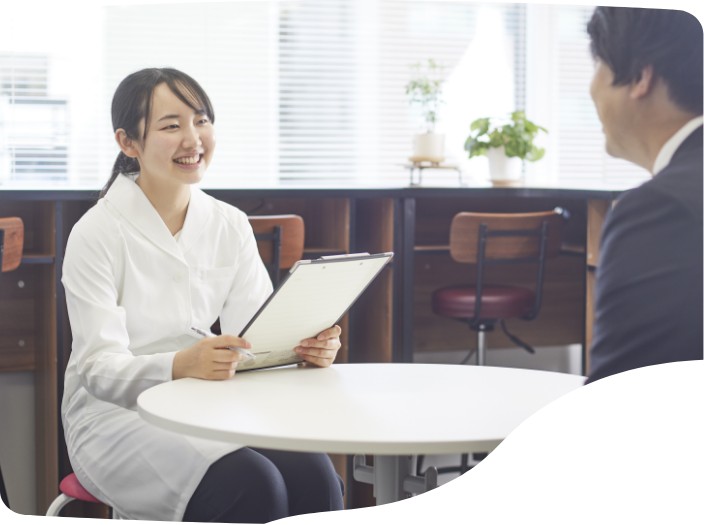 従業員の健康への配慮
